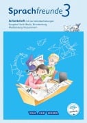 Sprachfreunde 3. Schuljahr. Arbeitsheft Schulausgangsschrift. Ausgabe Nord - Katrin Junghänel, Susanne Kelch, Andrea Knöfler