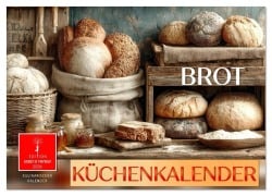 Cover-Bild zum Titel 'Küchenkalender Brot (Wandkalender 2026 DIN A2 quer), CALVENDO Monatskalender' von 'Roder Roder'
