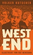 Cover-Bild zum Titel 'Westend' von 'Kat Menschik, Volker Kutscher'