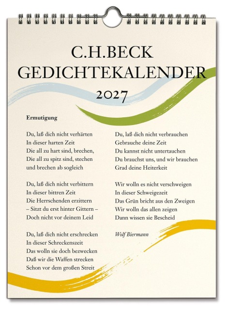 C.H. Beck Gedichtekalender - 