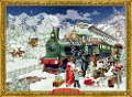 Kleiner Wandkalender - Nostalgische Eisenbahn - 
