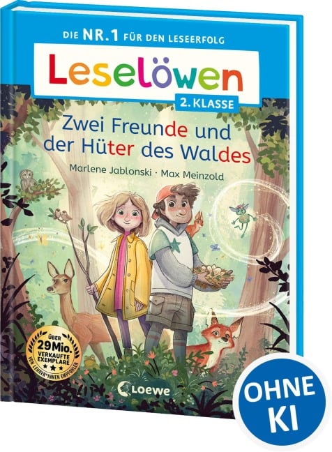 Leselöwen 2. Klasse - Zwei Freunde und der Hüter des Waldes - Marlene Jablonski