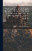 Cover-Bild zum Titel 'Voyage Dans Quelques Parties De La Basse-saxe Pour La Recherche Des Antiquités Slaves Ou Vendes: Fait En 1794 Par Le Comte Jean Potocki' von 'Jan Potocki'
