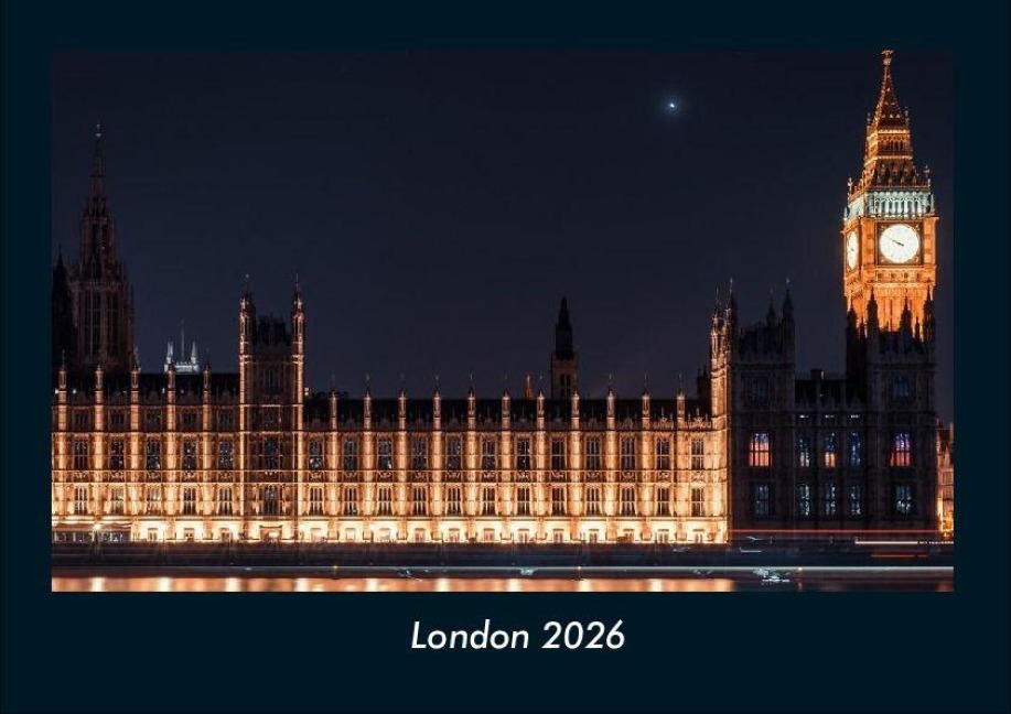 London 2026 Fotokalender DIN A4 - Tobias Becker