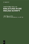 Cover-Bild zum Titel 'Einleitung in das Alte Testament' von ''