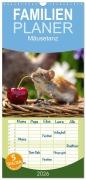 Familienplaner 2026 - Mäusetanz mit 5 Spalten (Wandkalender, 21 x 45 cm) CALVENDO - Linda Geisdorf Photography