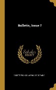 Cover-Bild zum Titel 'Bulletin, Issue 7' von ''