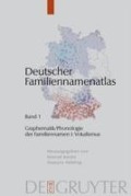 Graphematik/Phonologie der Familiennamen I - Christian Bochenek