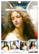 Cover-Bild zum Titel 'Schutzengel. Zauberhafte Lichtwesen und Botschafter (Wandkalender 2026 DIN A4 hoch), CALVENDO Monatskalender' von 'Rose Hurley'