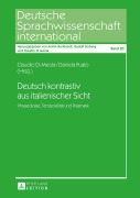 Cover-Bild zum Titel 'Deutsch kontrastiv aus italienischer Sicht' von ''