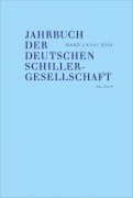 Cover-Bild zum Titel 'Jahrbuch der Deutschen Schillergesellschaft 2024' von ''