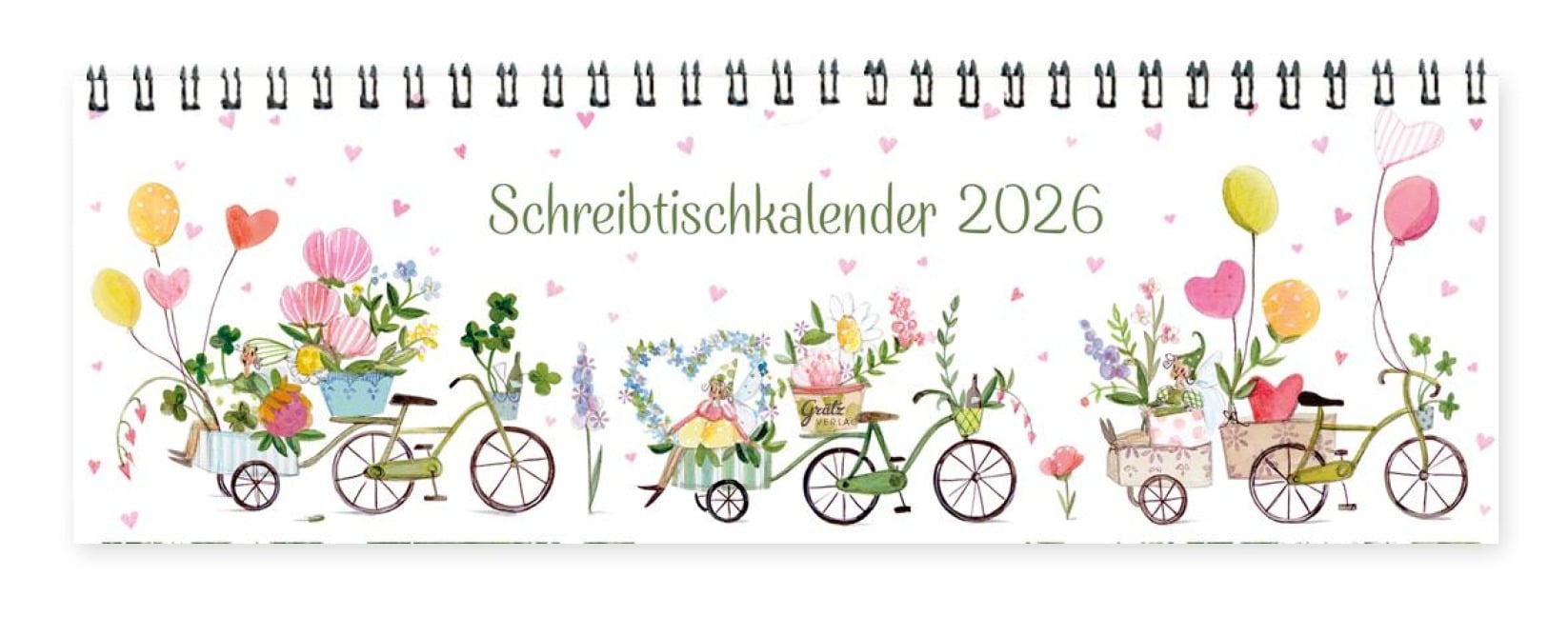 Tischkalender Auf ins Glück 2026 - Silke Leffler
