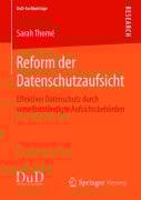 Cover-Bild zum Titel 'Reform der Datenschutzaufsicht' von 'Sarah Thomé'