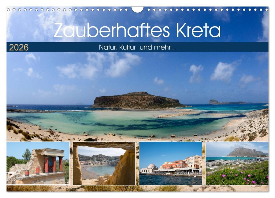 Zauberhaftes Kreta (Wandkalender 2026 DIN A3 quer), CALVENDO Monatskalender - Frauke Scholz