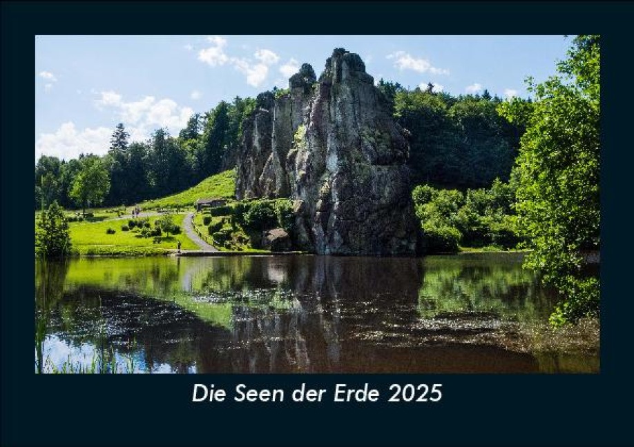 Die Seen der Erde 2025 Fotokalender DIN A5 - Tobias Becker