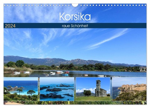 Korsika - raue Schönheit (Wandkalender 2024 DIN A3 quer), CALVENDO Monatskalender - Andreas Jordan