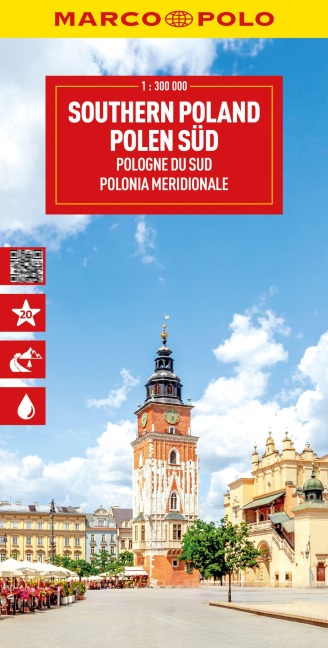 MARCO POLO Reisekarte Polen Süd 1:300.000 - Polo Marco