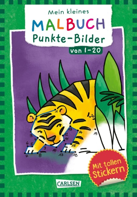 VE5: Mein kleines Malbuch: Punkte-Bilder von 1 - 20 - 