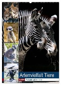 Artenvielfalt Tiere (Wandkalender 2024 DIN A2 hoch), CALVENDO Monatskalender - Karin Sigwarth