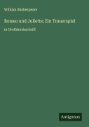Cover-Bild zum Titel 'Romeo und Juliette; Ein Trauerspiel' von 'William Shakespeare'