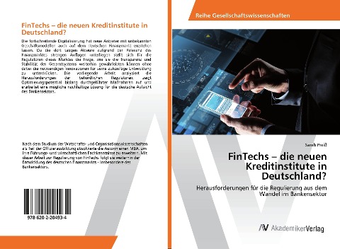 FinTechs - die neuen Kreditinstitute in Deutschland? - Sarah Preiß