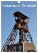 Cover-Bild zum Titel 'Fördertürme im Ruhrgebiet (Wandkalender 2026 DIN A4 hoch), CALVENDO Monatskalender' von 'Hermann Koch'