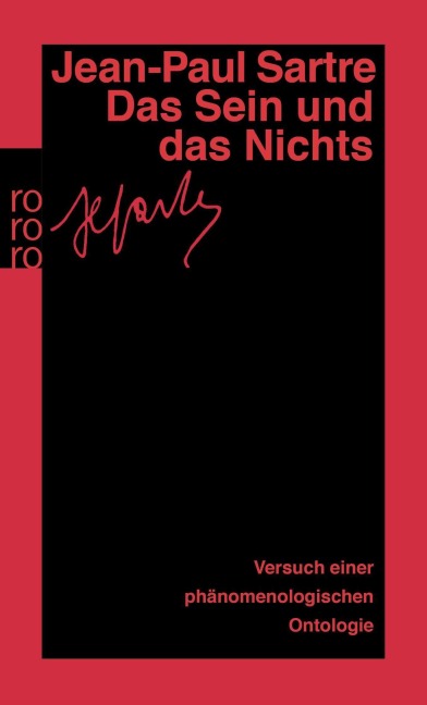 Das Sein und das Nichts - Jean-Paul Sartre