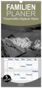 Cover-Bild zum Titel 'Familienplaner 2027 - Traumhafte Allgäuer Alpen mit 5 Spalten (Wandkalender, 21 x 45 cm) CALVENDO' von 'Andreas Ellinger'