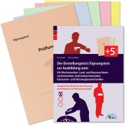Cover-Bild zum Titel 'Der Einstellungstest / Eignungstest zur Ausbildung zum Kfz-Mechatroniker, Mechaniker für Land- und Baumaschinentechnik, Zweiradmechaniker, Karosserie- und Fahrzeugbaumechaniker' von 'Kurt Guth, Marcus Mery'