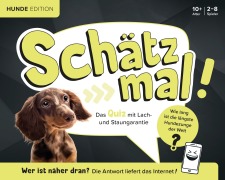 Cover-Bild zum Titel 'Schätz mal! Hunde Edition' von 'Schätz mal!'