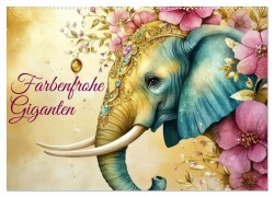 Farbenfrohe Giganten (Wandkalender 2026 DIN A2 quer), CALVENDO Monatskalender - Ally Bee