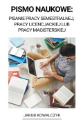 Cover-Bild zum Titel 'Pismo Naukowe' von 'Jakub Kowalczyk'