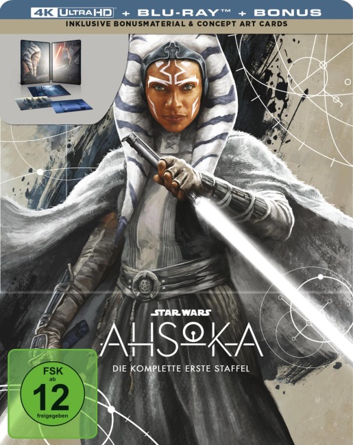 Ahsoka - Staffel 1 UHD BD (Lim. Steelbook) - 