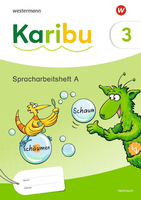 Karibu. Spracharbeitshefte 3 DS (Heft A + B) Verbrauch. Druckschrift - 