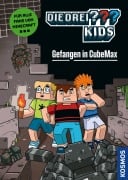 Cover-Bild zum Titel 'Die drei ??? Kids, Gefangen in CubeMax (drei Fragezeichen Kids)' von 'Calle Claus'