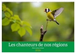 Cover-Bild zum Titel 'Les chanteurs de nos régions - Notre nature intime (Calendrier mural 2026 DIN A2 vertical), CALVENDO calendrier mensuel' von 'Alain Gaymard'