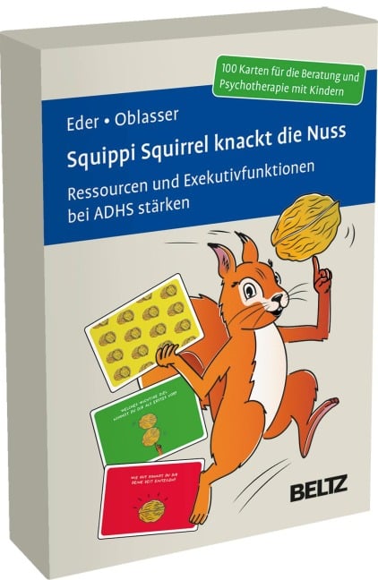 Squippi Squirrel knackt die Nuss - Sigrun Eder, Caroline Oblasser