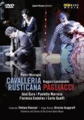 Cover-Bild zum Titel 'Cavalleria Rusticana/Bajazzo' von 'Ranzani/Cura/Marrocu/Cedolins/Guelfi'