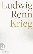 Cover-Bild zum Titel 'Krieg' von 'Ludwig Renn'
