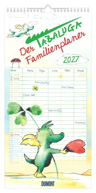 Der Tabaluga Familienplaner 2027 - 