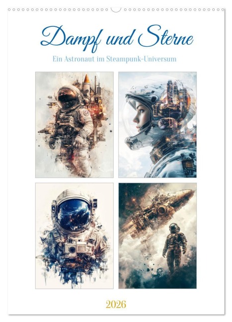 Dampf und Sterne (Wandkalender 2026 DIN A2 hoch), CALVENDO Monatskalender - Steffen Gierok-Latniak