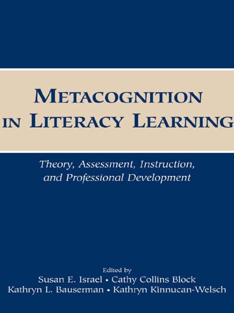 Metacognition in Literacy Learning - 