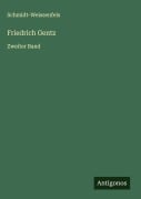 Cover-Bild zum Titel 'Friedrich Gentz' von 'Schmidt-Weissenfels'