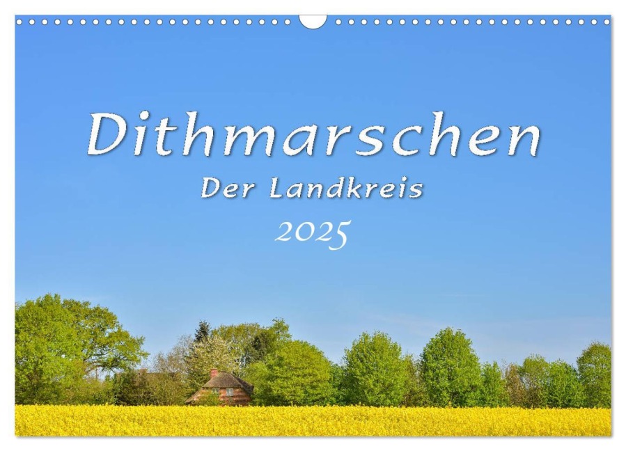 Dithmarschen - Der Landkreis (Wandkalender 2025 DIN A3 quer), CALVENDO Monatskalender - Rainer Plett