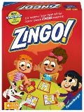 Ravensburger 22354 - Zingo!, Kinderspiel ab 4 Jahren, für 2-6 Spieler, Bingospiel - 
