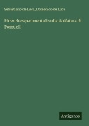 Cover-Bild zum Titel 'Ricerche sperimentali sulla Solfatara di Pozzuoli' von 'Sebastiano de Luca, Domenico De Luca'