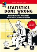 Cover-Bild zum Titel 'Statistics Done Wrong' von ''