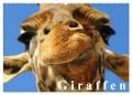 Giraffen / Geburtstagskalender (Wandkalender 2025 DIN A2 quer), CALVENDO Monatskalender - Elisabeth Stanzer