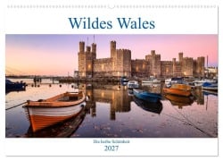 Cover-Bild zum Titel 'Wildes Wales (Wandkalender 2027 DIN A2 quer), CALVENDO Monatskalender' von 'Urte Kortjohann Photography'