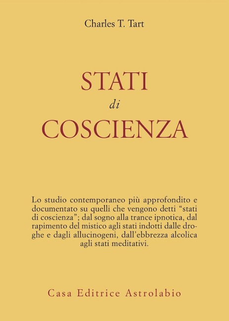 Stati di coscienza - Charles T. Tart